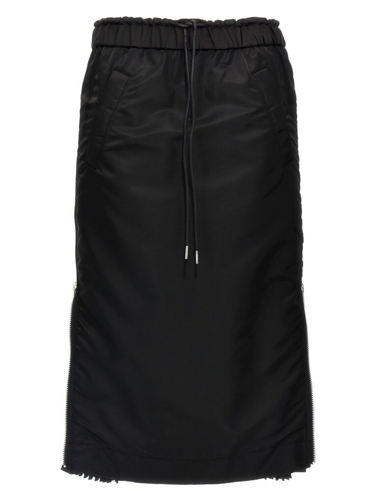Pleated insert skirt