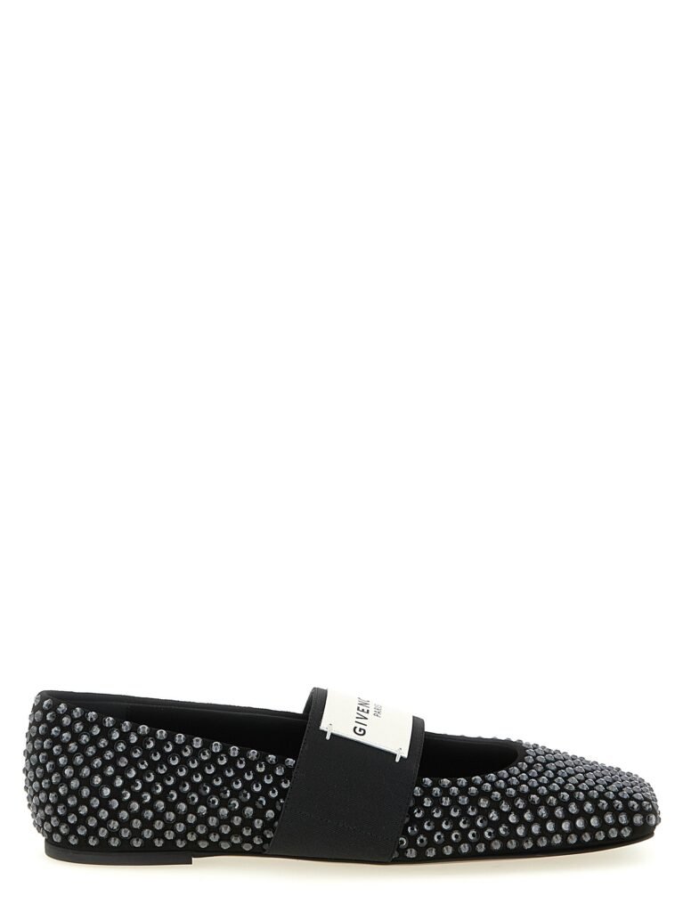 Sliced Square' ballet flats