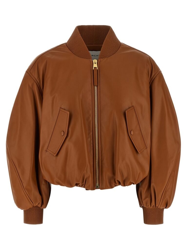 Cropped bomber jacket