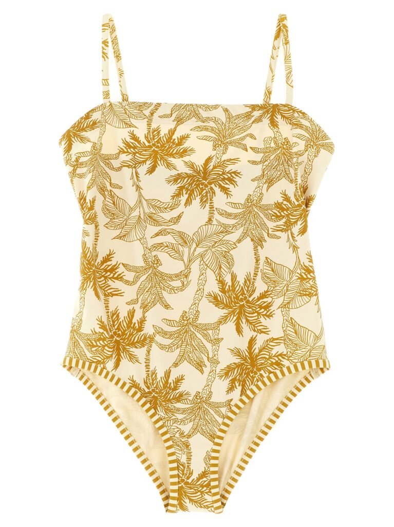 Tropical' one-piece swimsuit