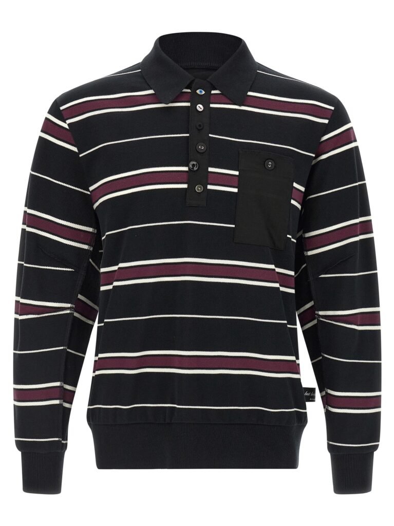 Long sleeve polo shirt