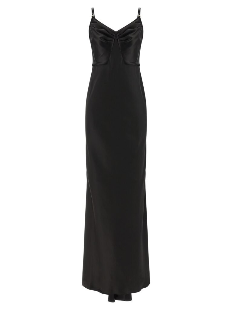 Red Carpet' satin dress