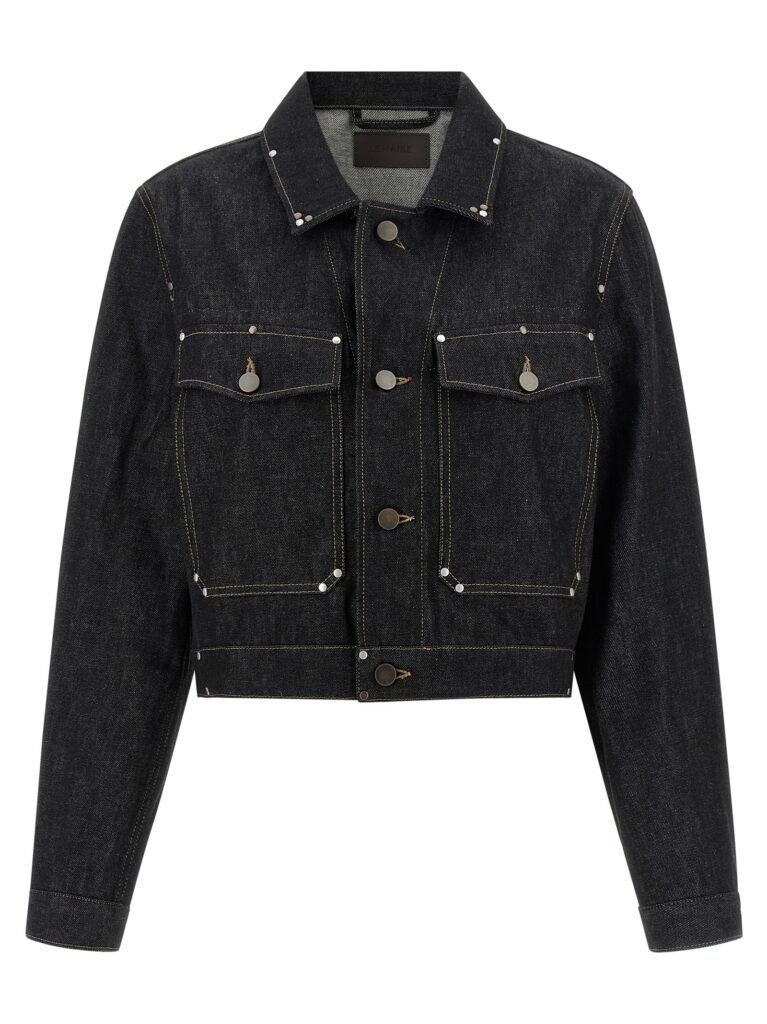 Denim blouson