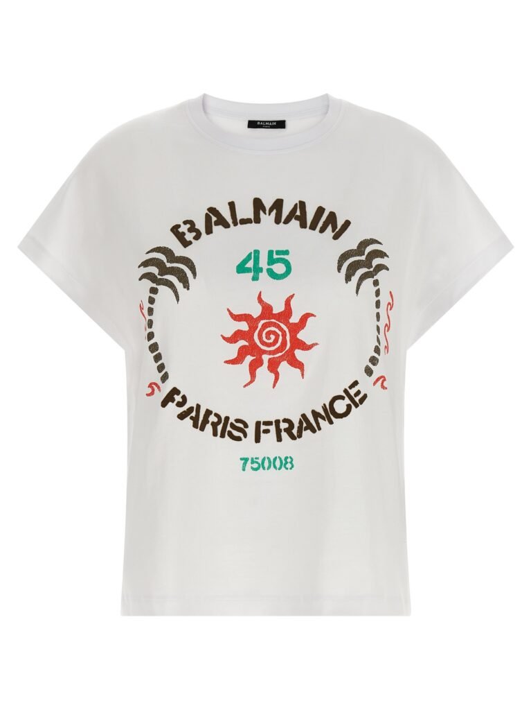 Club 45' print T-shirt