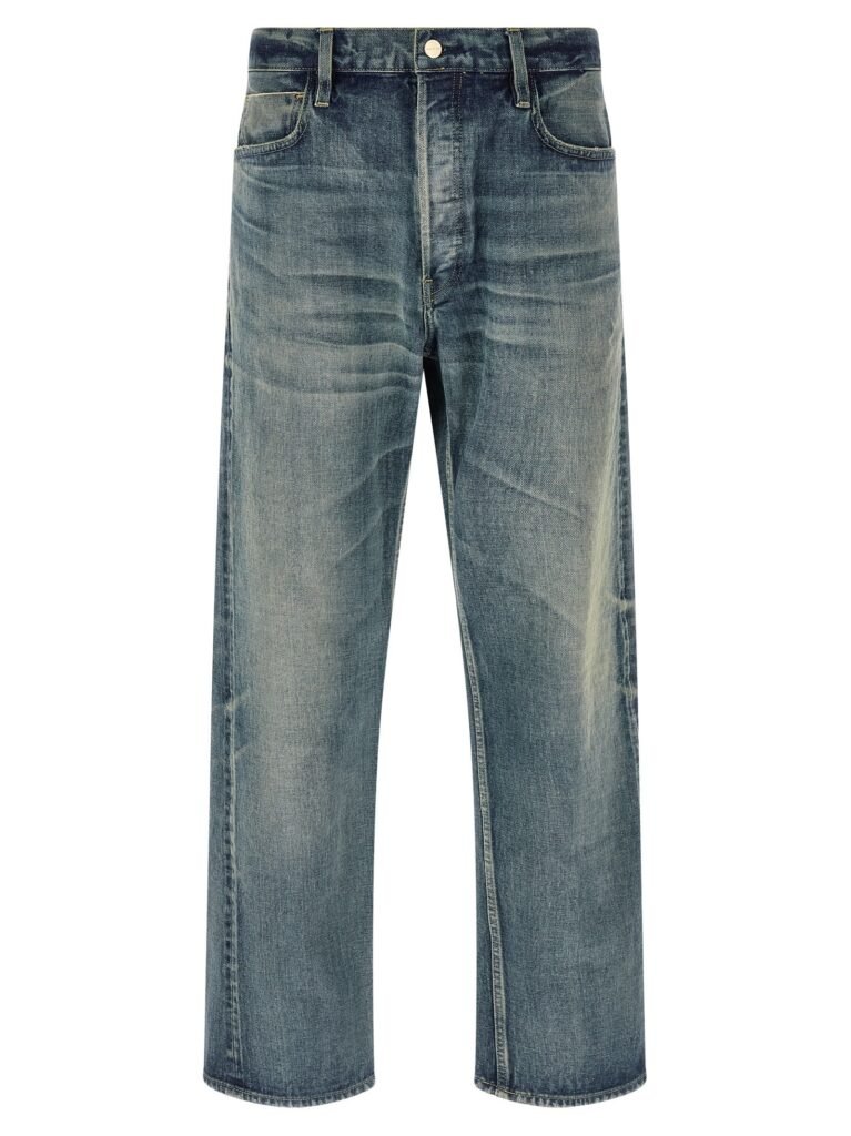 Stone washed jeans