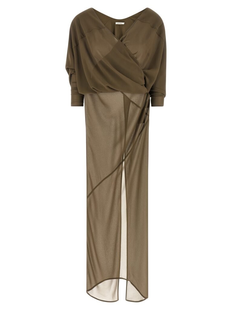 Asymmetrical skirt dress
