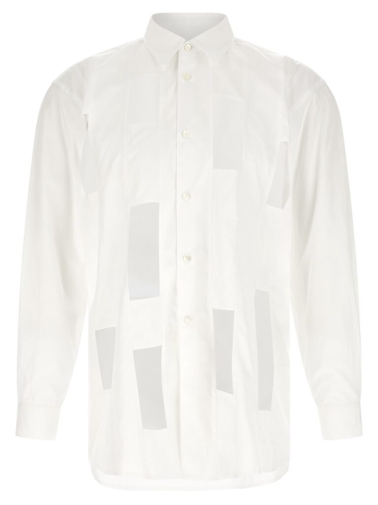 Geometric cut-out shirt