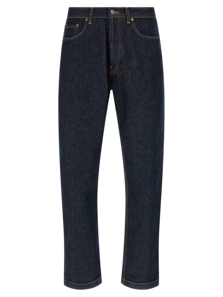 Tapered leg jeans