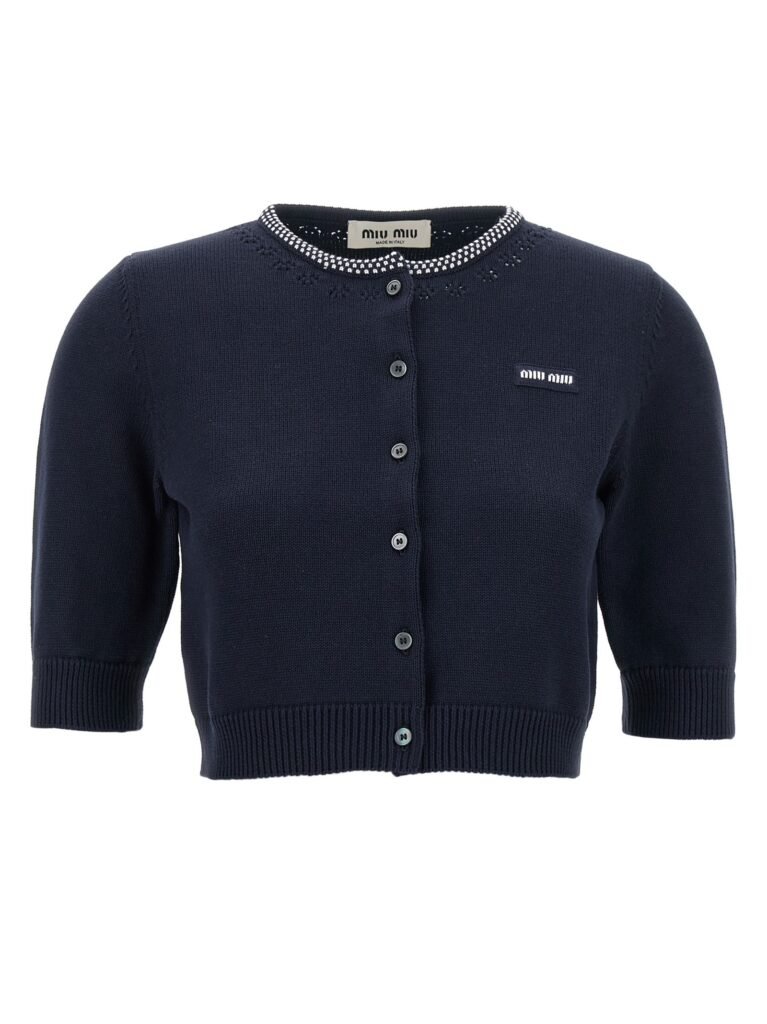 Cropped cardigan