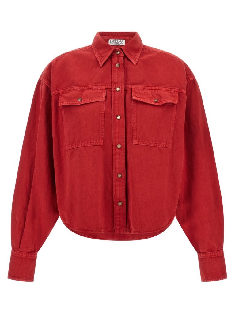 Cotton and linen shirt