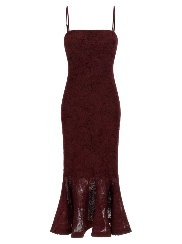 Flower Mesh Flounce' dress