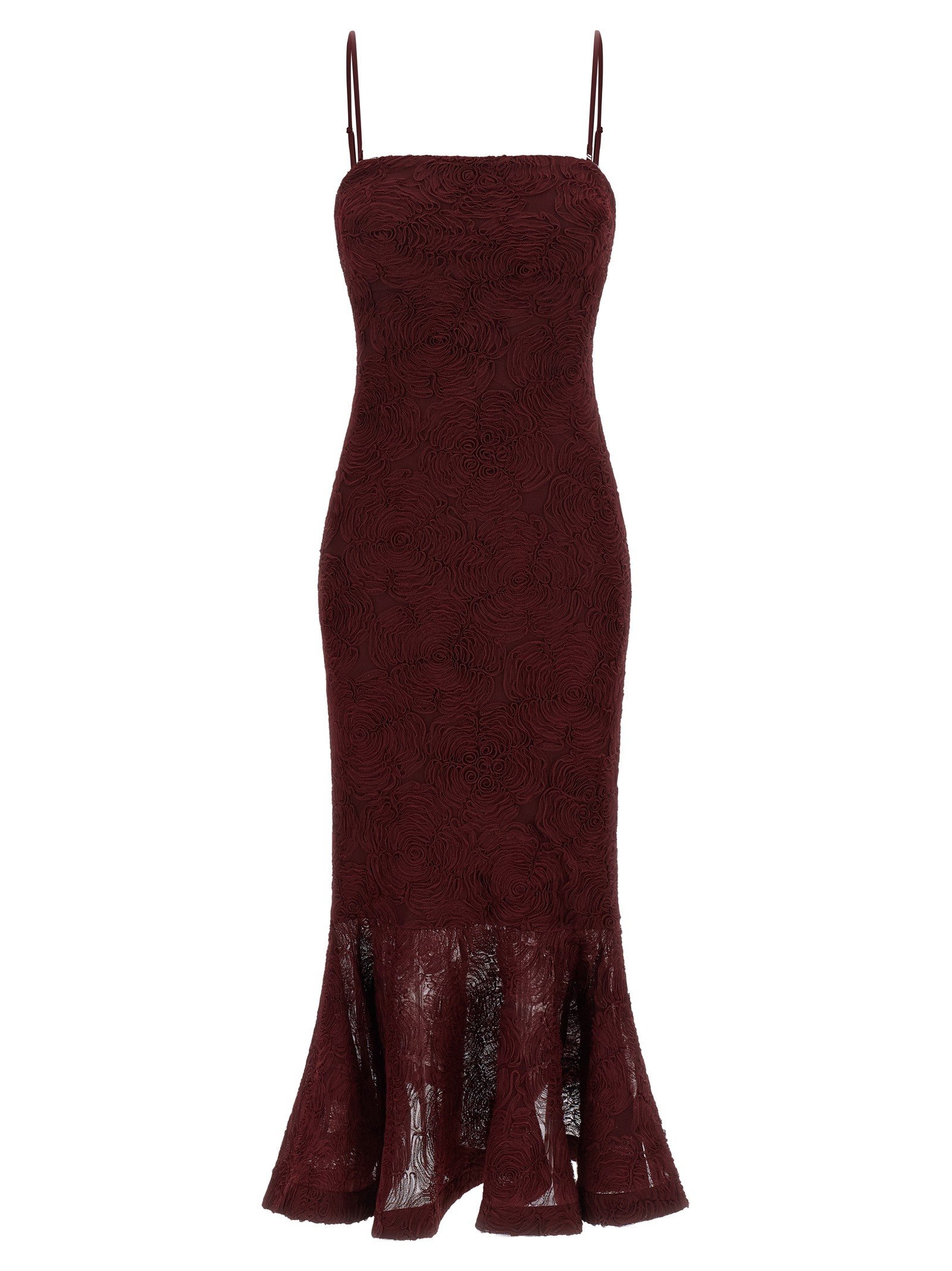 Flower Mesh Flounce' dress