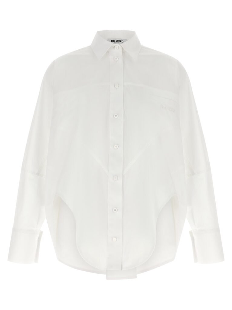 Shaped hem shirt