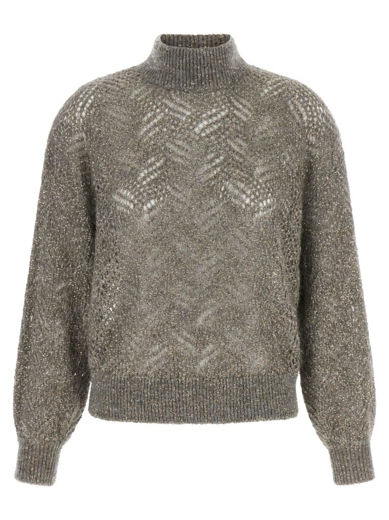 Dazzling Abstract Leaf' sweater