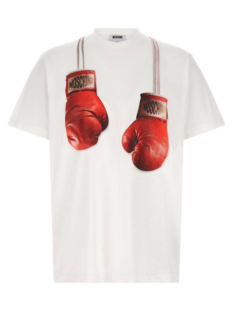 Trompe-l'il print T-shirt