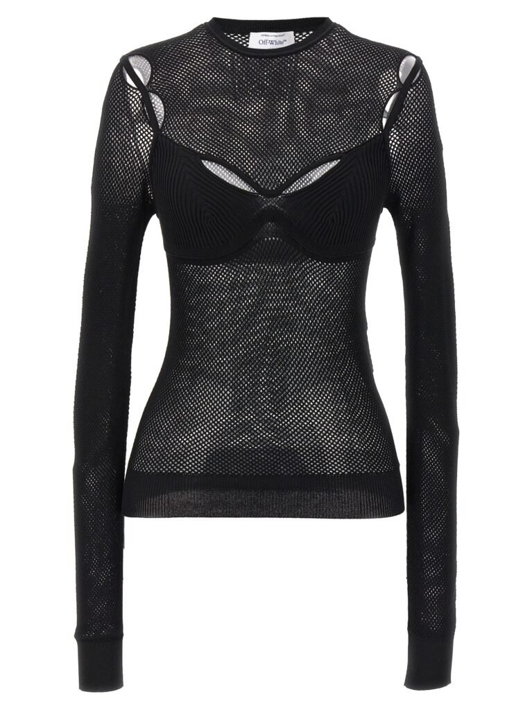 Net Arrow Bralette' top