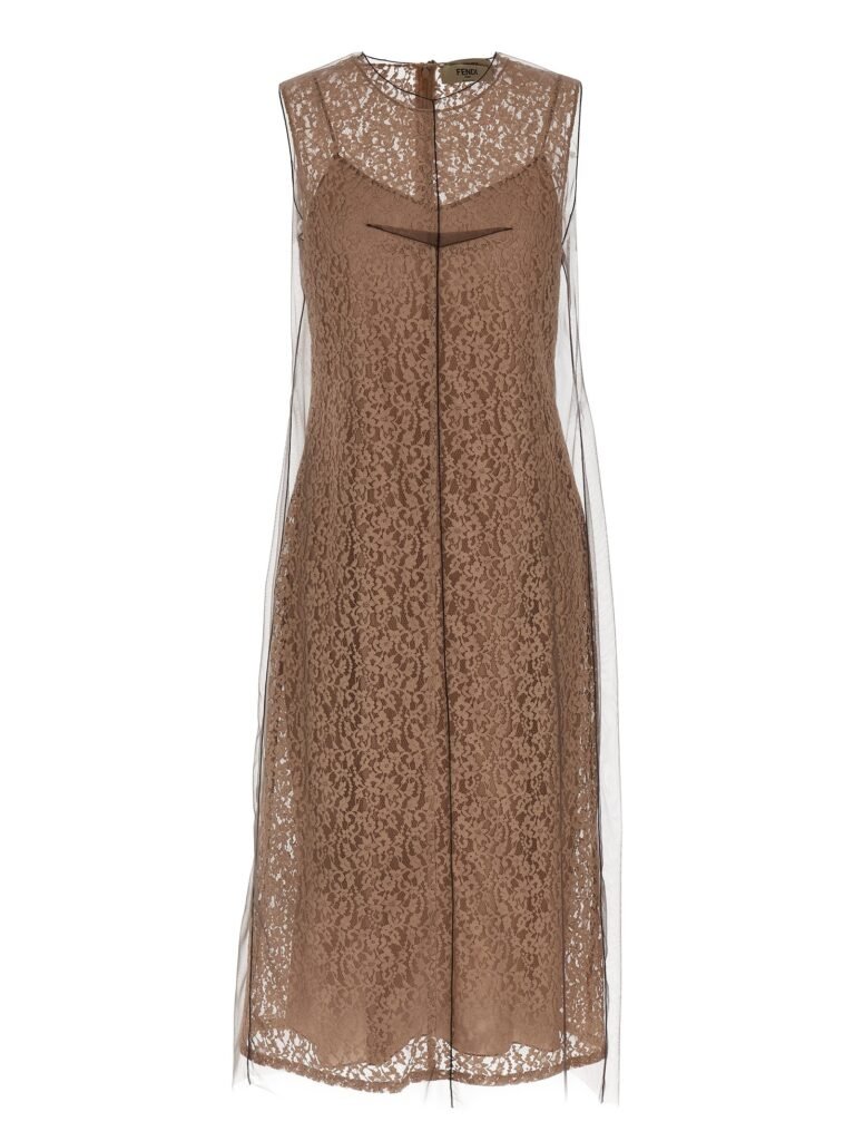 Floral lace dress
