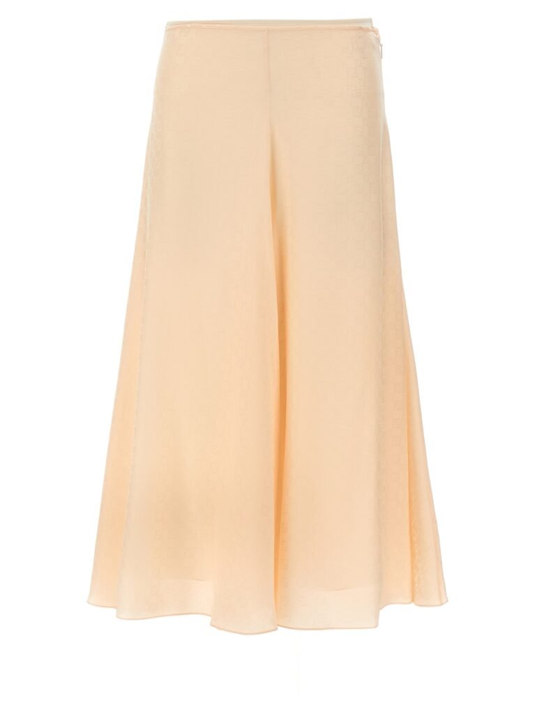FF silk skirt