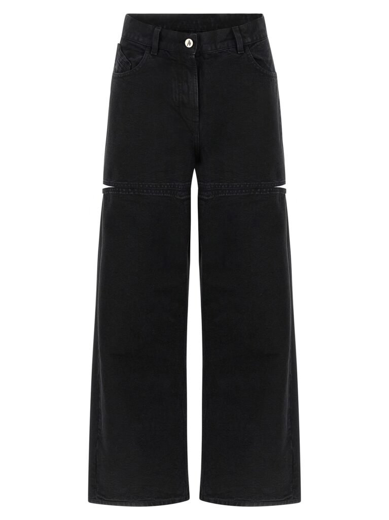 Cut-out jeans