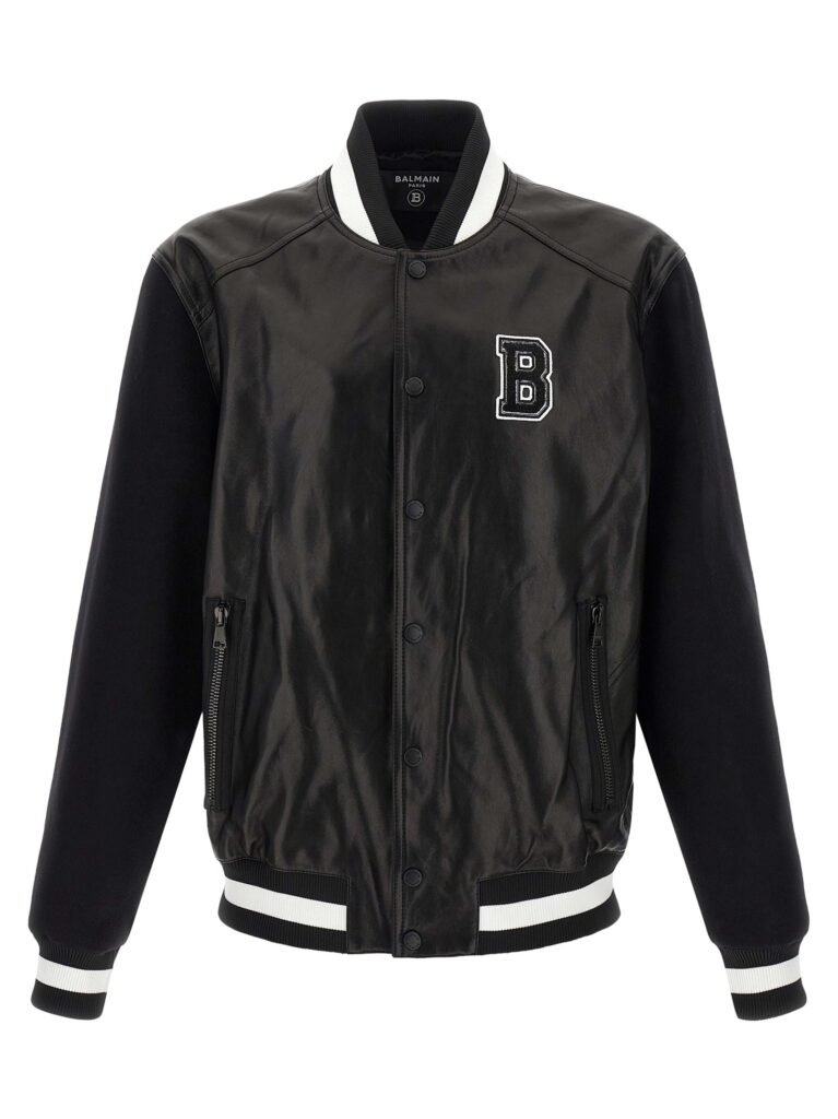 Varsity' bomber jacket