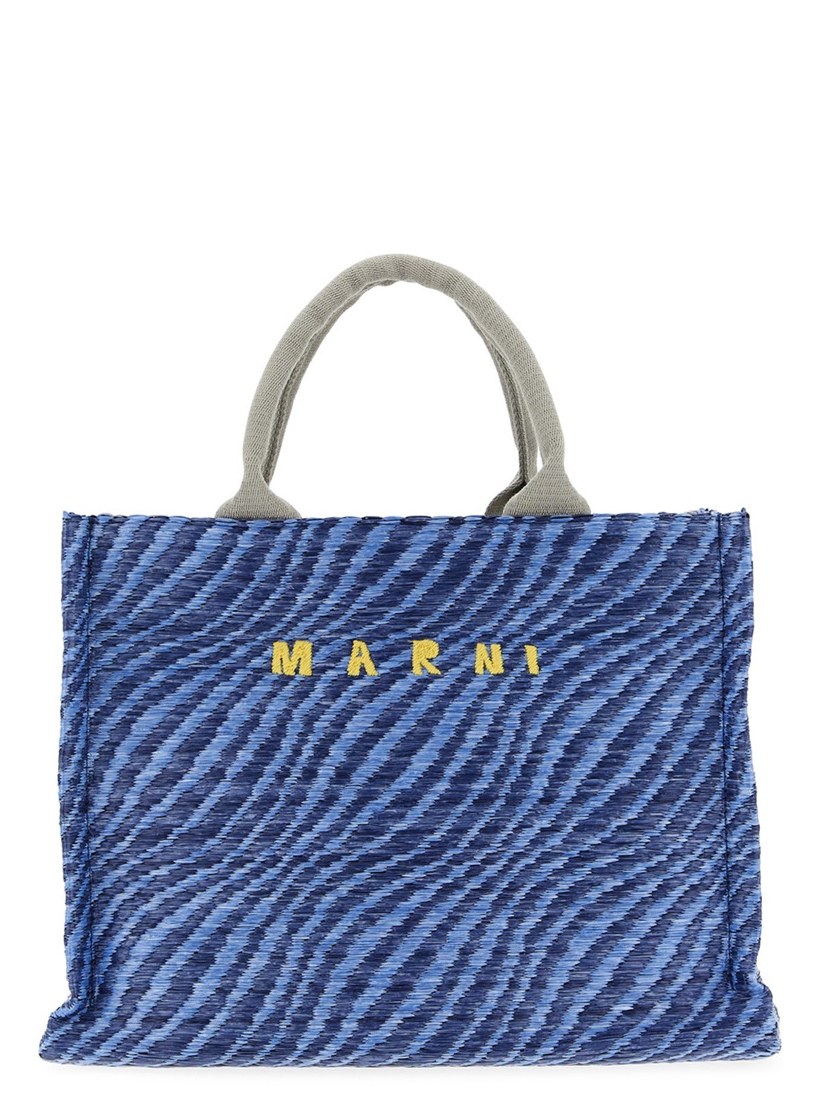 Raffia handbag