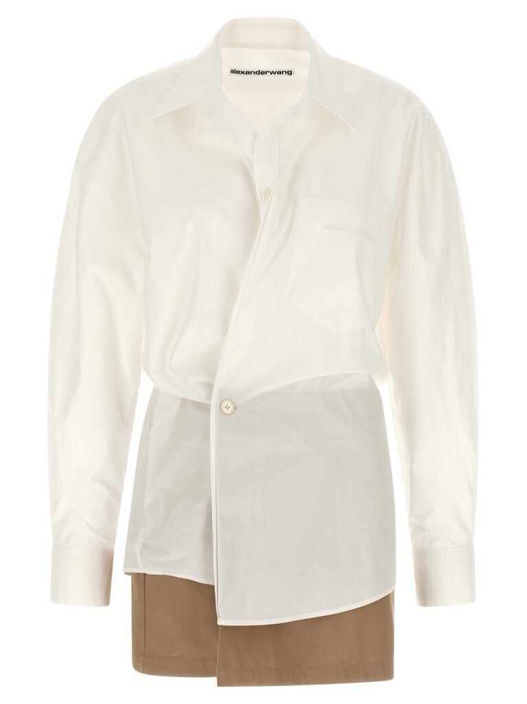 Pre-styled wrap dress' dress