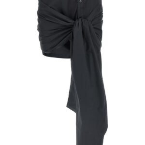 -bow skirt - Black - 38 IT