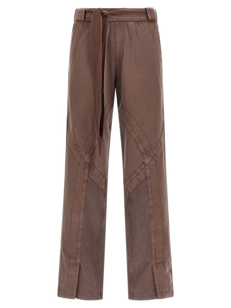 Front split pants