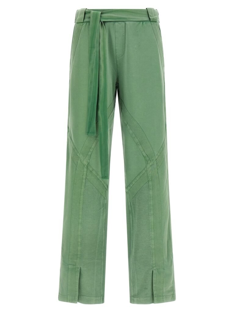 Front split pants