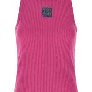 Logo patch tank top