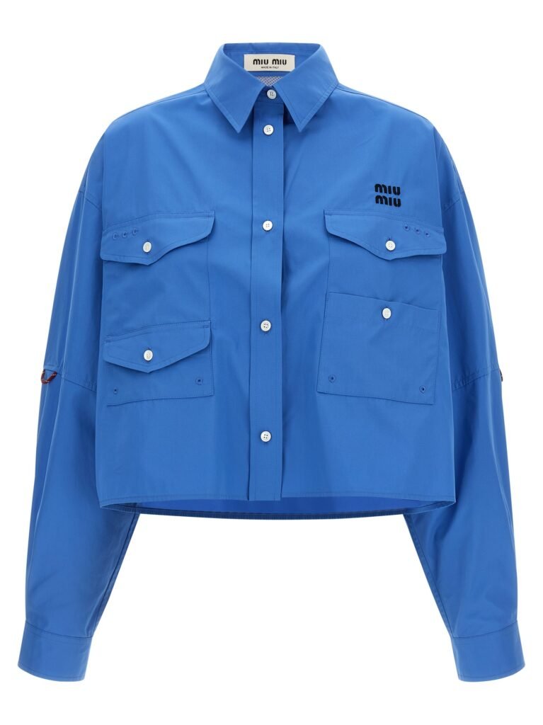 Cropped overshirt