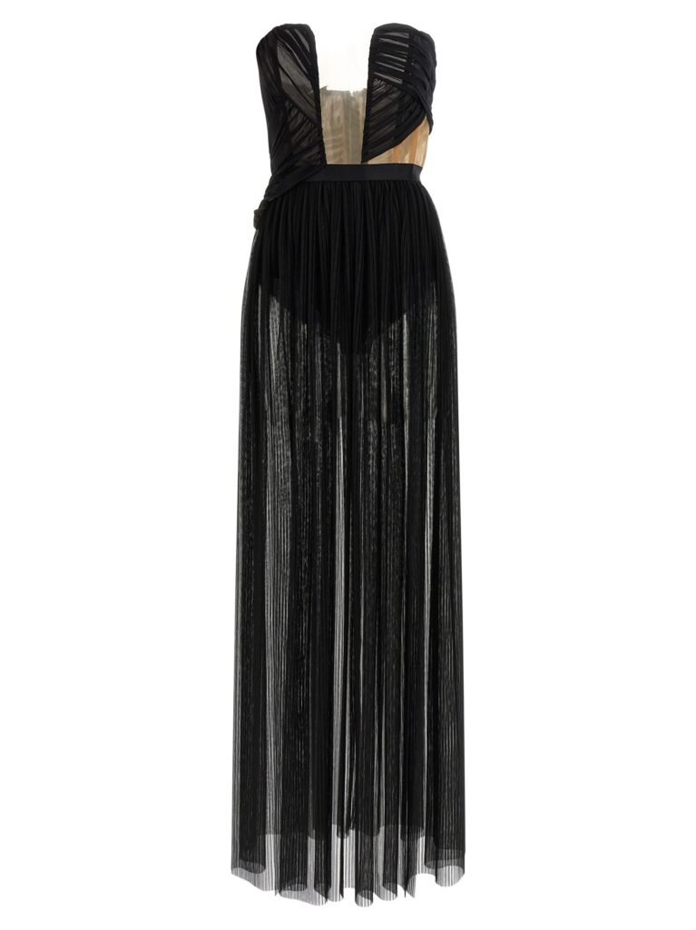Corsetto Draped Gown' dress