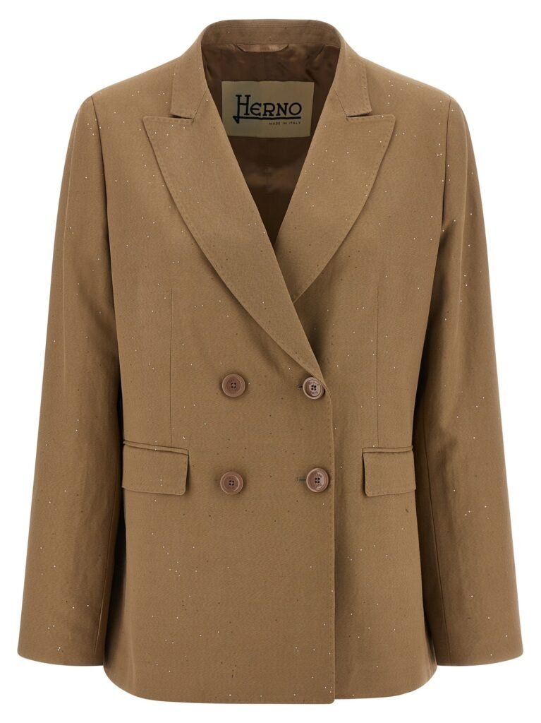 Micro sequin blazer