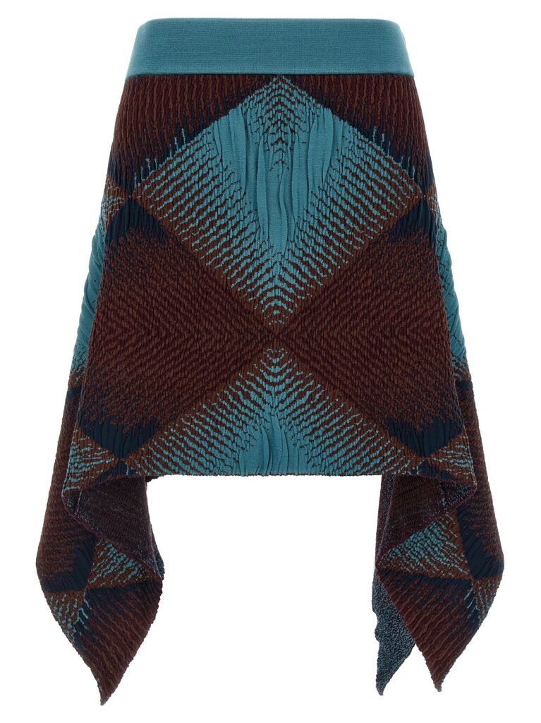 Ikat Argyle' skirt