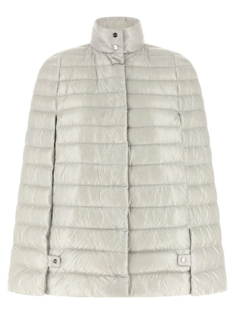 Cape down jacket