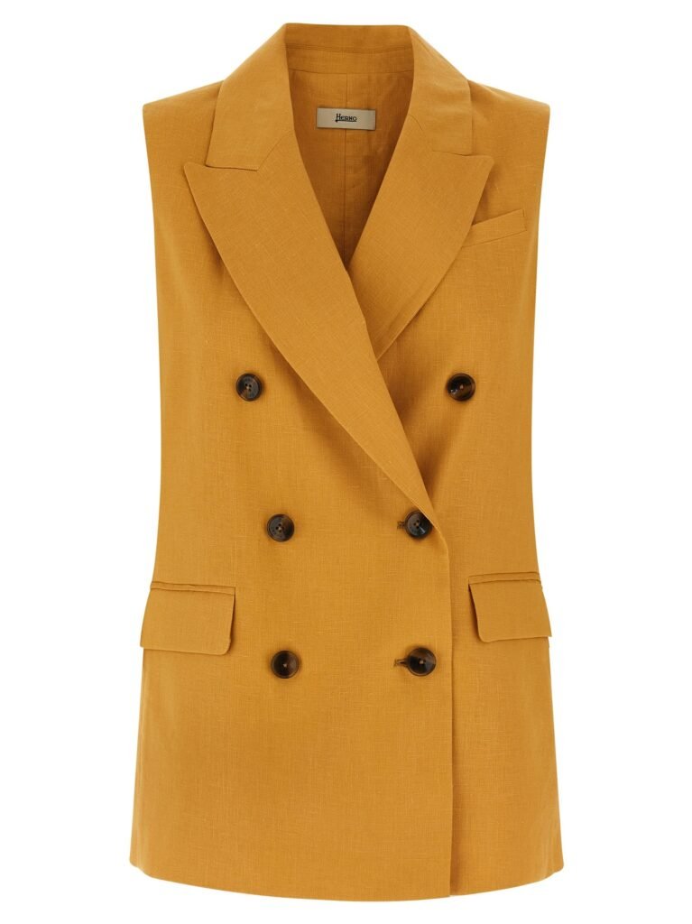 Linen vest