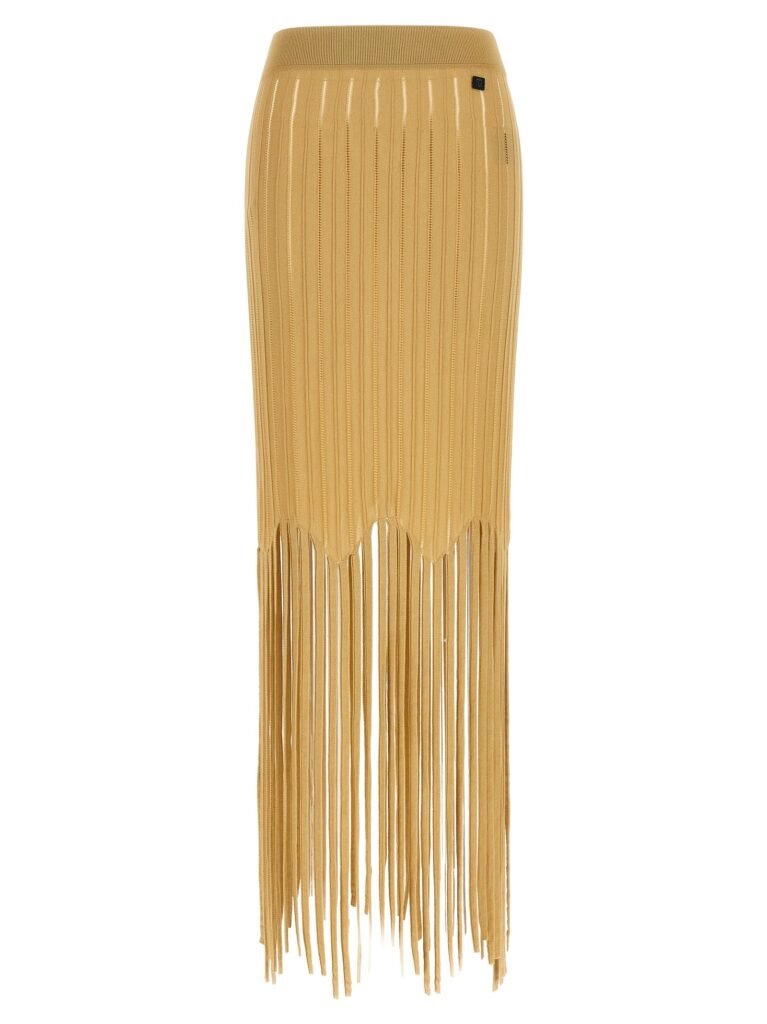 Fringed skirt