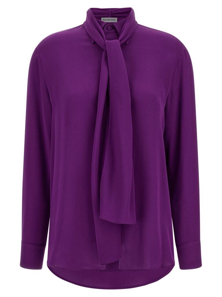 Shirt with scarf