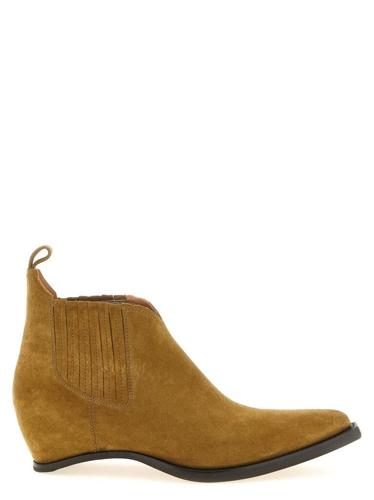 Western Chelsea Heel-Less' ankle boots