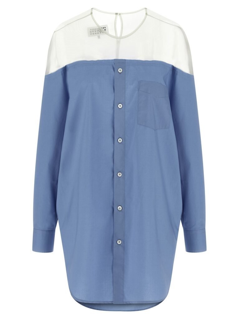 Tulle insert shirt