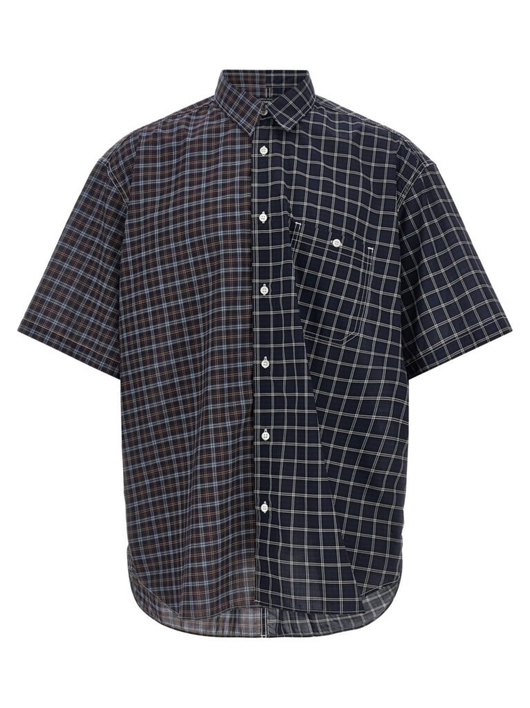 Check patterned shirt