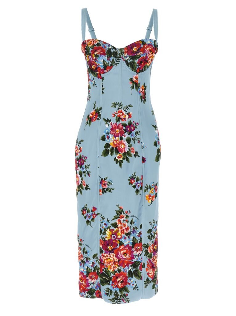 Mazzo di Fiori' print dress