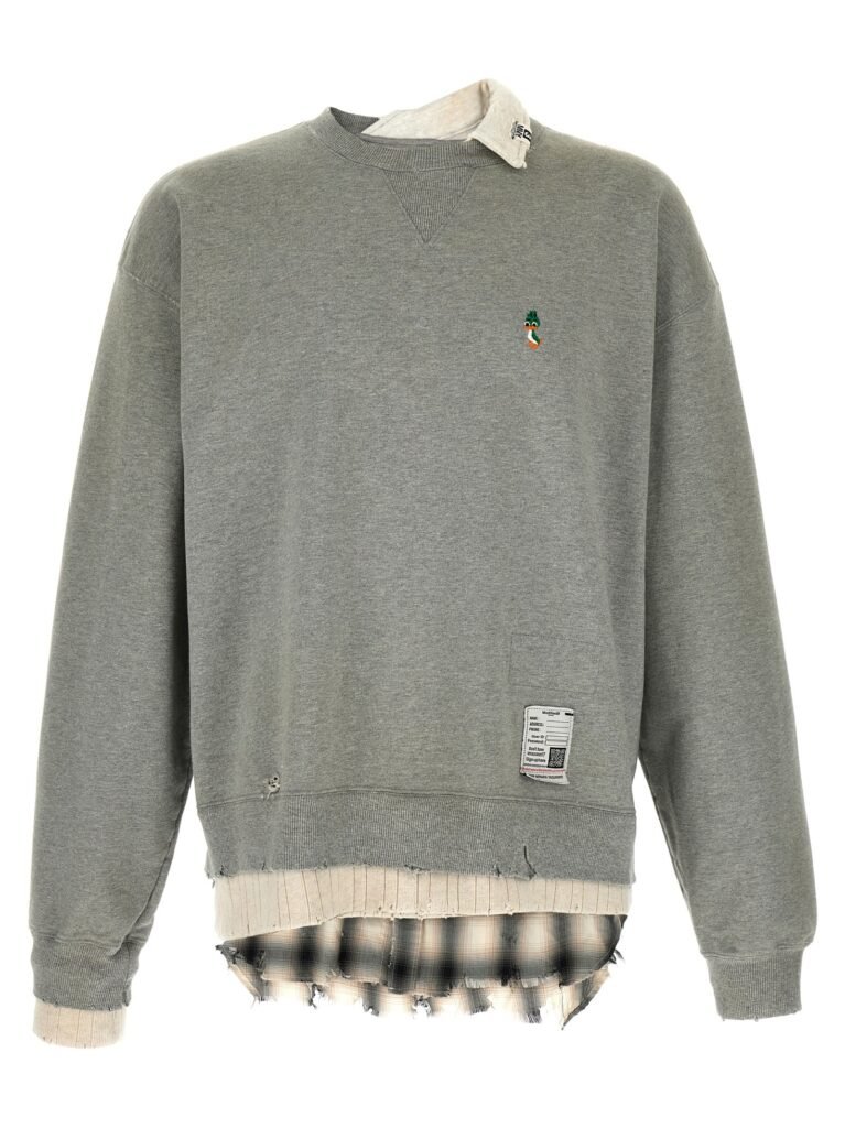 Three layer sweatshirt
