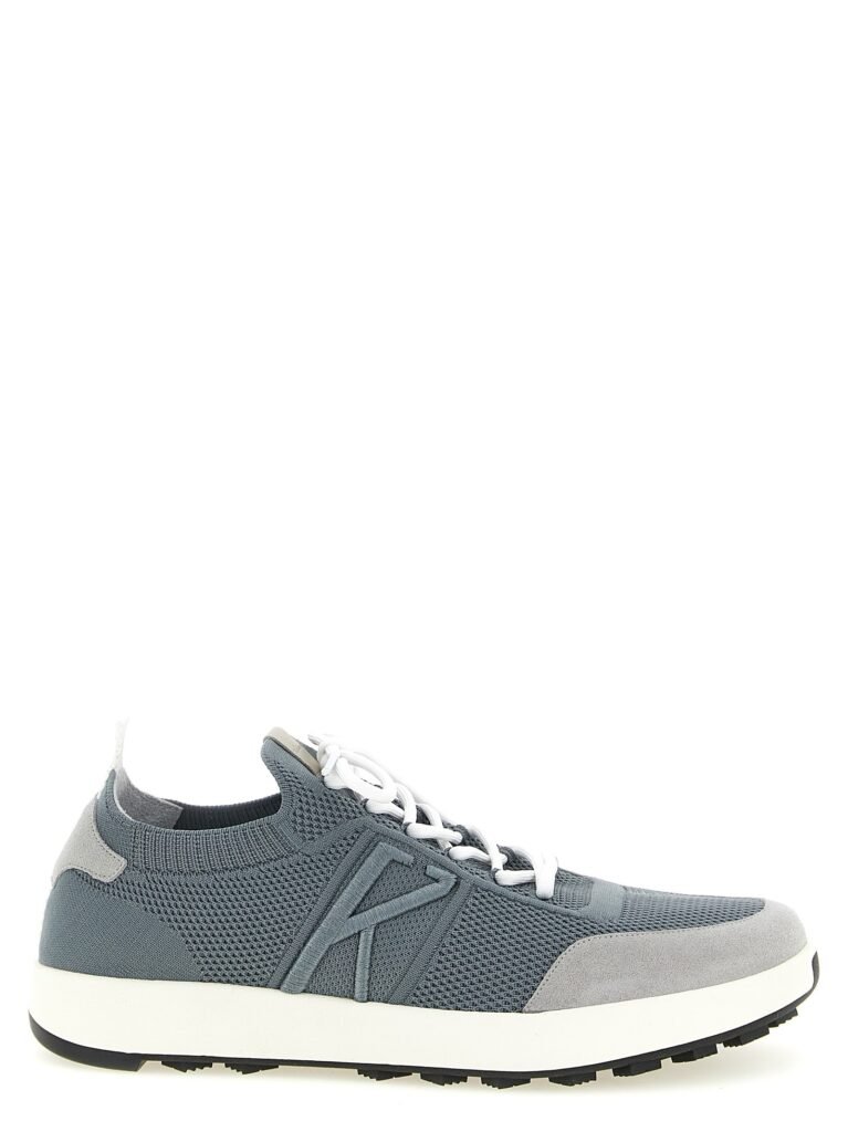 Technical cotton sneakers