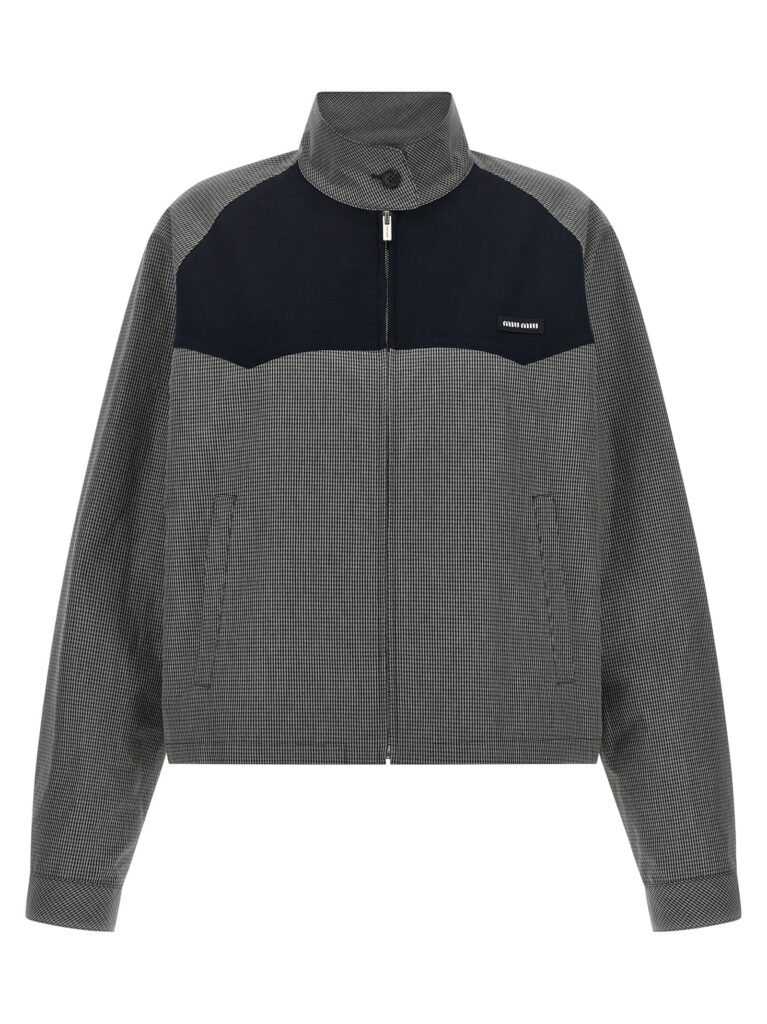 Blouson vichy check