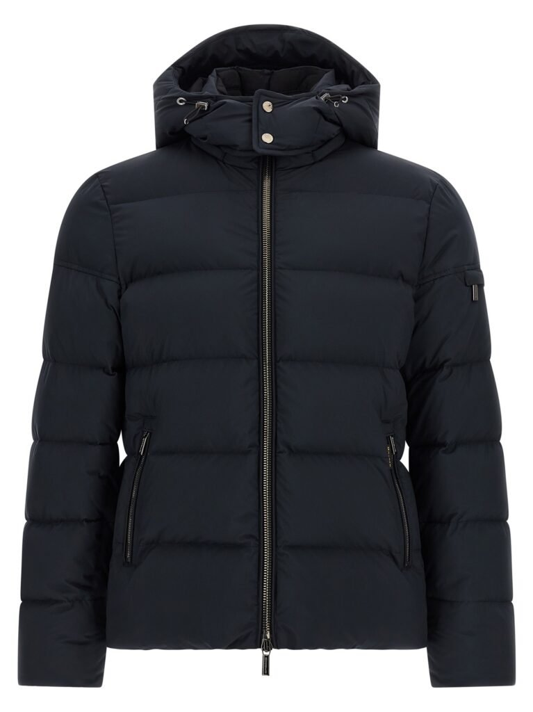 Brett' - 'Acqua' line bomber jacket