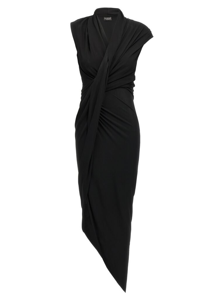 Draped dress