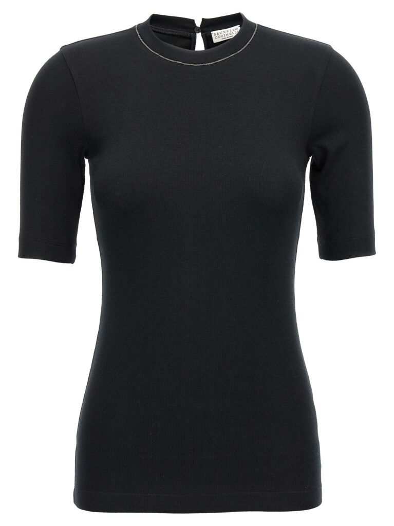 Monile ribbed T-shirt