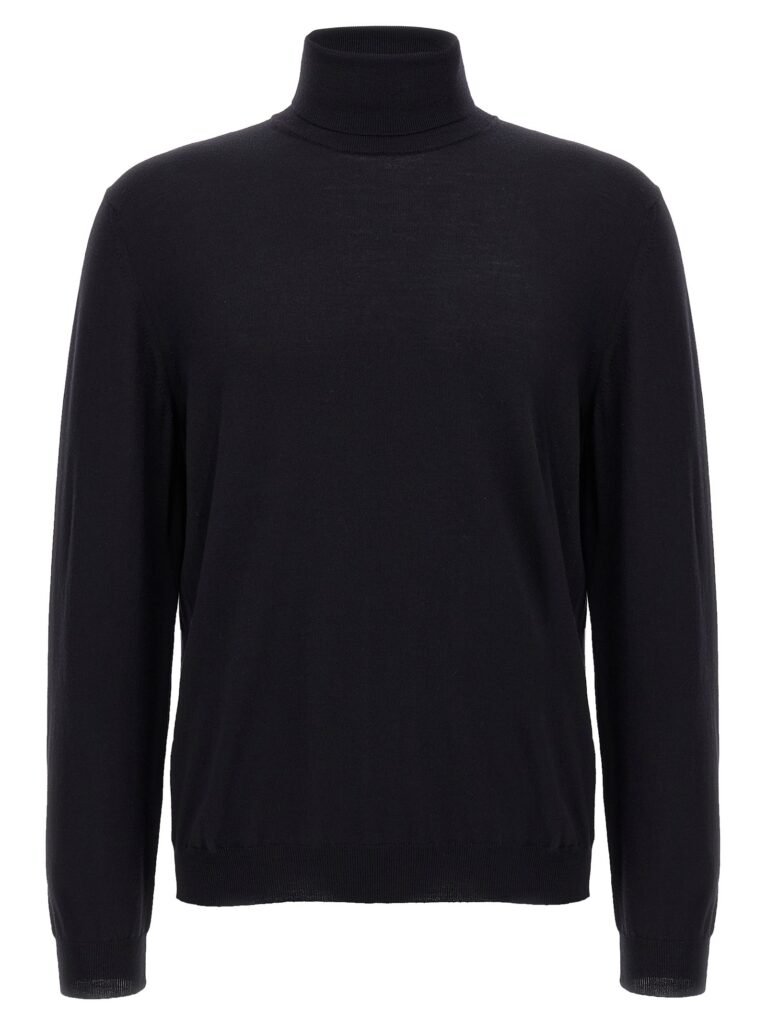 Wool turtleneck sweater