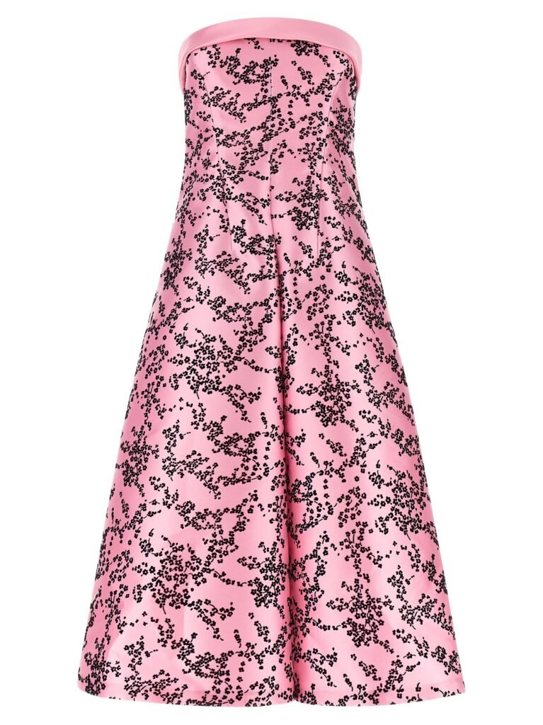 Mikado floreale' dress